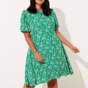 Loft Plus | Flutter Midi Dress (Size 20)